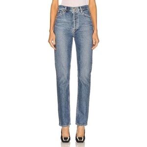 Goldsign High Rise Straight Leg Jeans Size 30